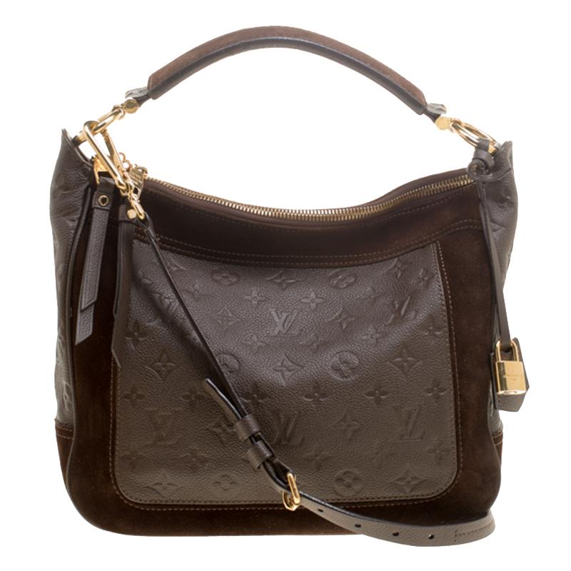 Louis Vuitton Ombree Monogram Empreinte Leather Audacieuse PM Bag