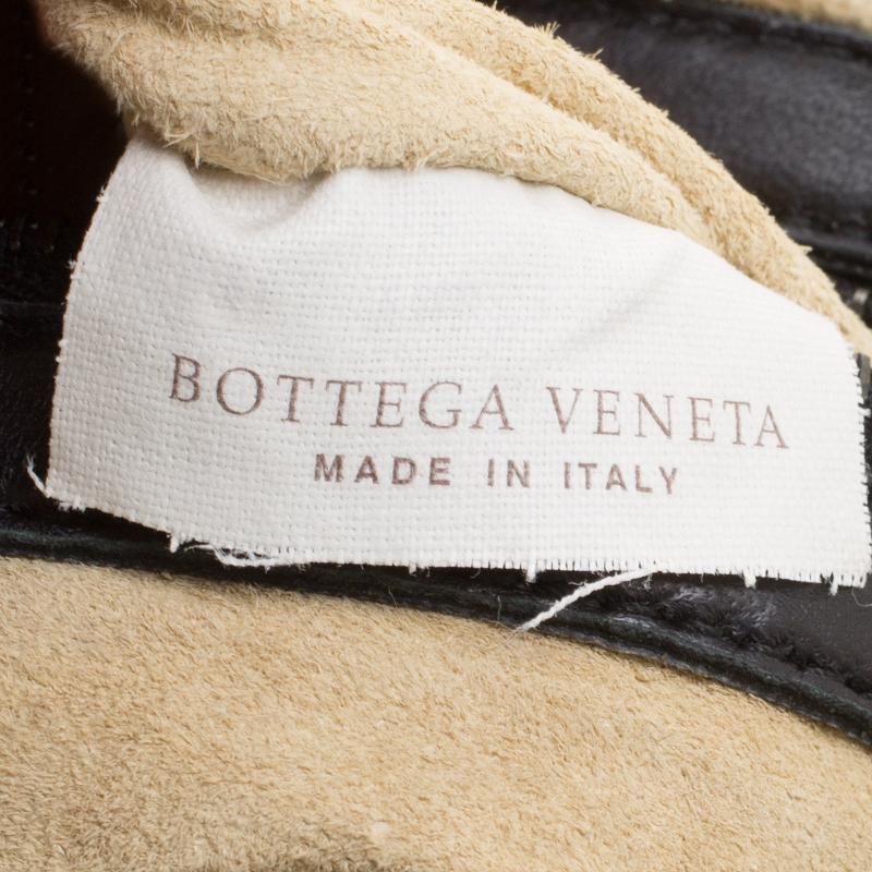 Bottega Veneta Black Intrecciato Leather New Bond Satchel 4