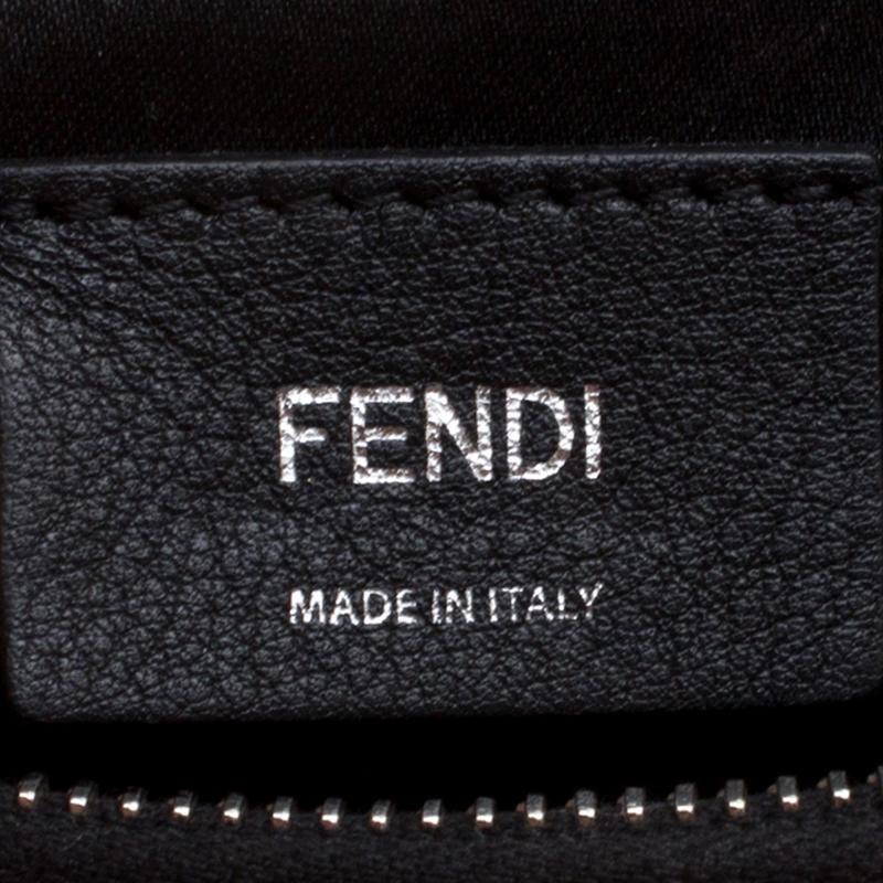 Fendi Black Leather Mini By The Way Crossbody Bag 1