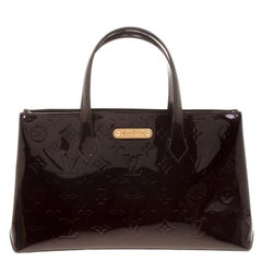 Louis Vuitton Amarante Monogram Vernis Wilshire PM Bag