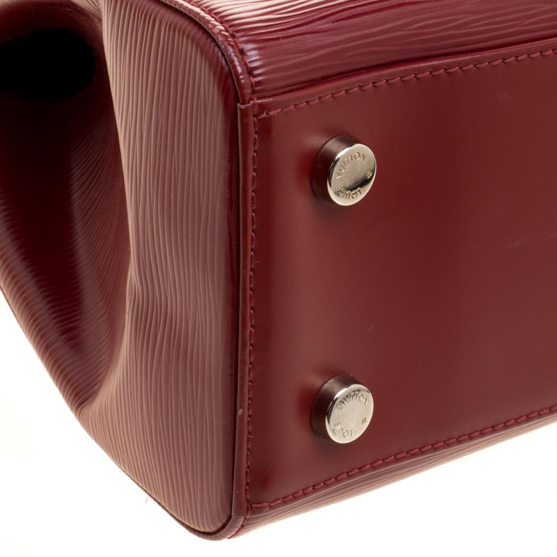 Louis Vuitton Red Epi Leather Brea MM Bag 1