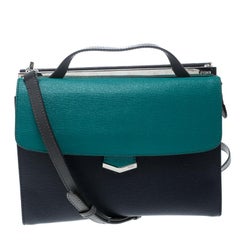 Fendi Multicolor Leather Small Demi Jour Shoulder Bag