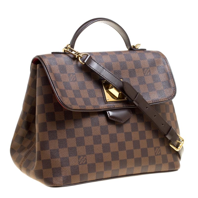 Louis Vuitton Damier Ebene Canvas Bergamo GM Bag 5