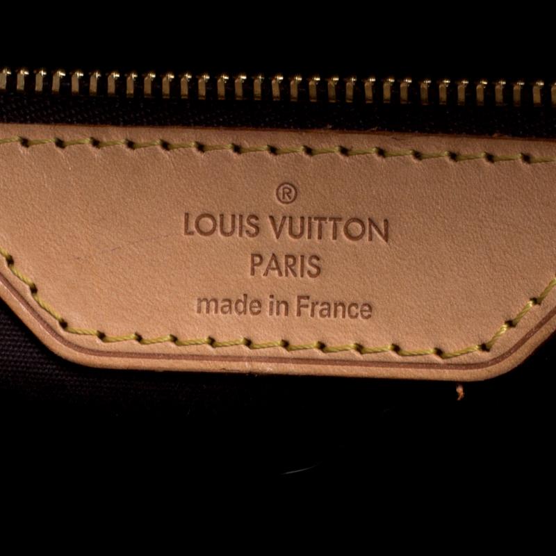 Louis Vuitton Amarante Monogram Vernis Brea GM Bag In Good Condition In Dubai, Al Qouz 2