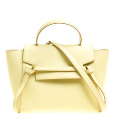 Celine Citrine Leather Belt Bag