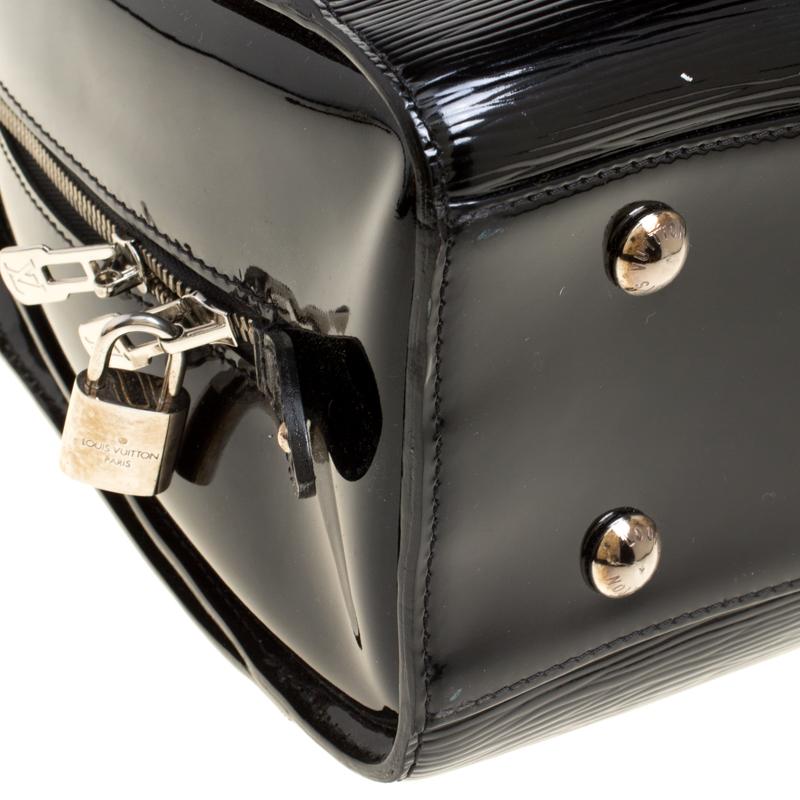Louis Vuitton Black Electric Epi Leather Pont Neuf GM Bag 5