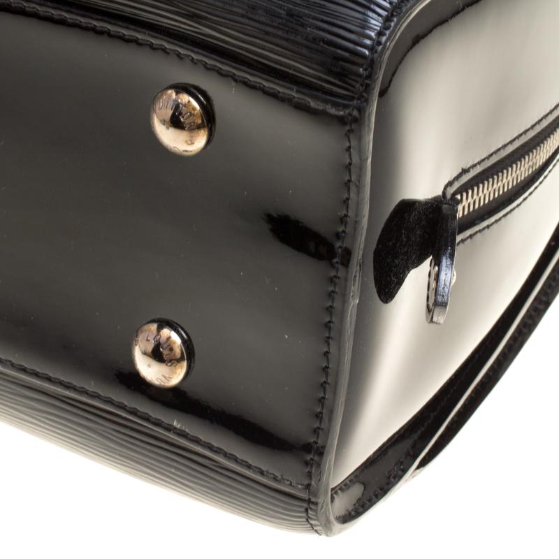 Louis Vuitton Black Electric Epi Leather Pont Neuf GM Bag 6