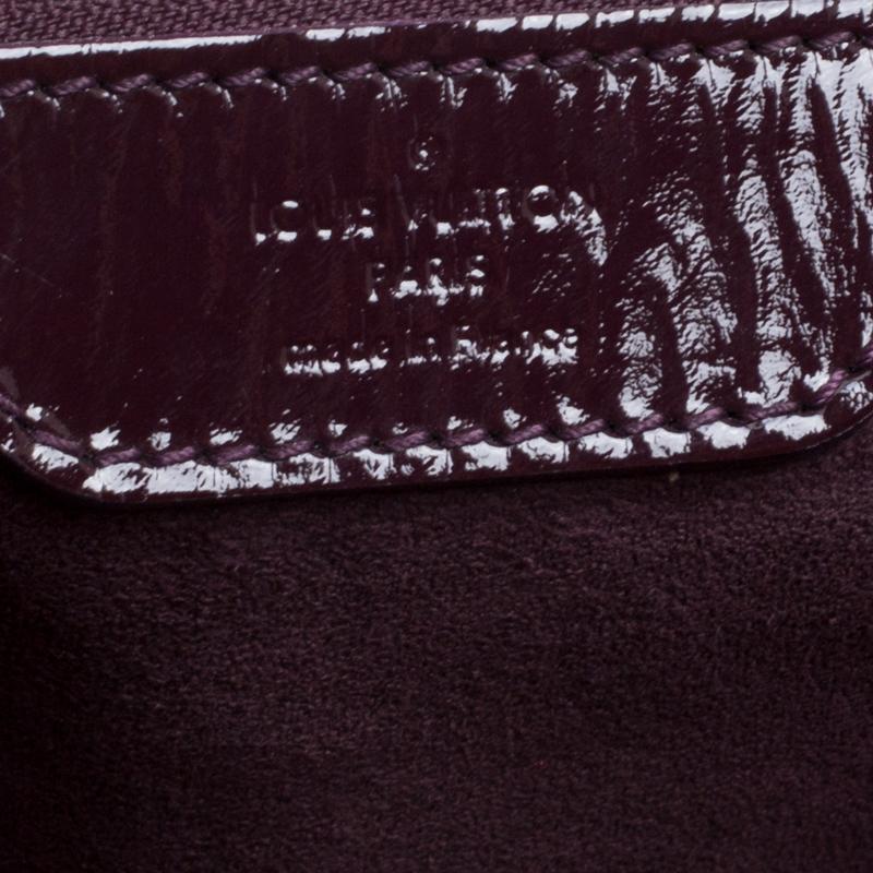 Louis Vuitton Flamme Mahina Patent Leather Limited Edition Surya XL Bag In Good Condition In Dubai, Al Qouz 2