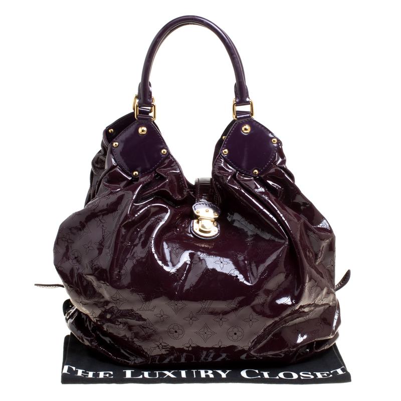 Louis Vuitton Flamme Mahina Patent Leather Limited Edition Surya XL Bag 4