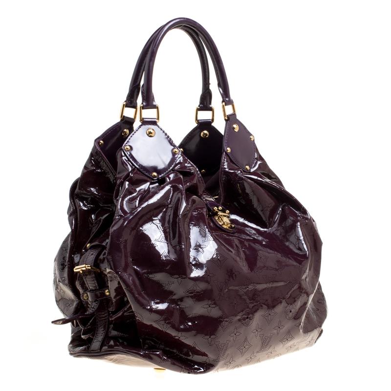 Louis Vuitton Flamme Mahina Patent Leather Limited Edition Surya XL Bag 7