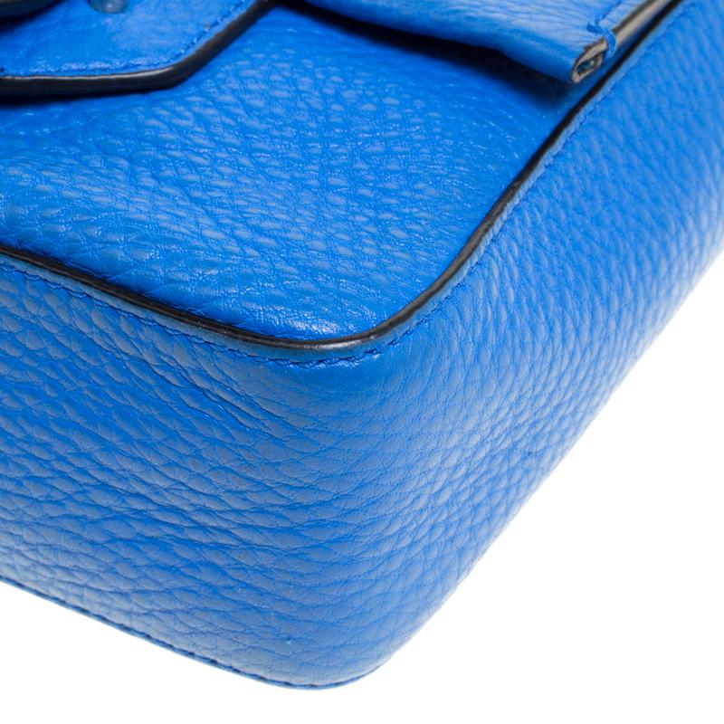 Reed Krakoff Blue Leather Mini Standard Shoulder Bag 2