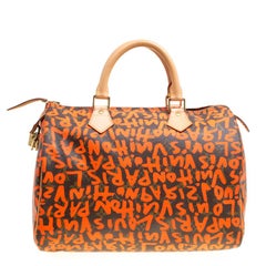 Louis Vuitton Graffiti Stephen Sprouse Speedy 30 Bag at 1stDibs