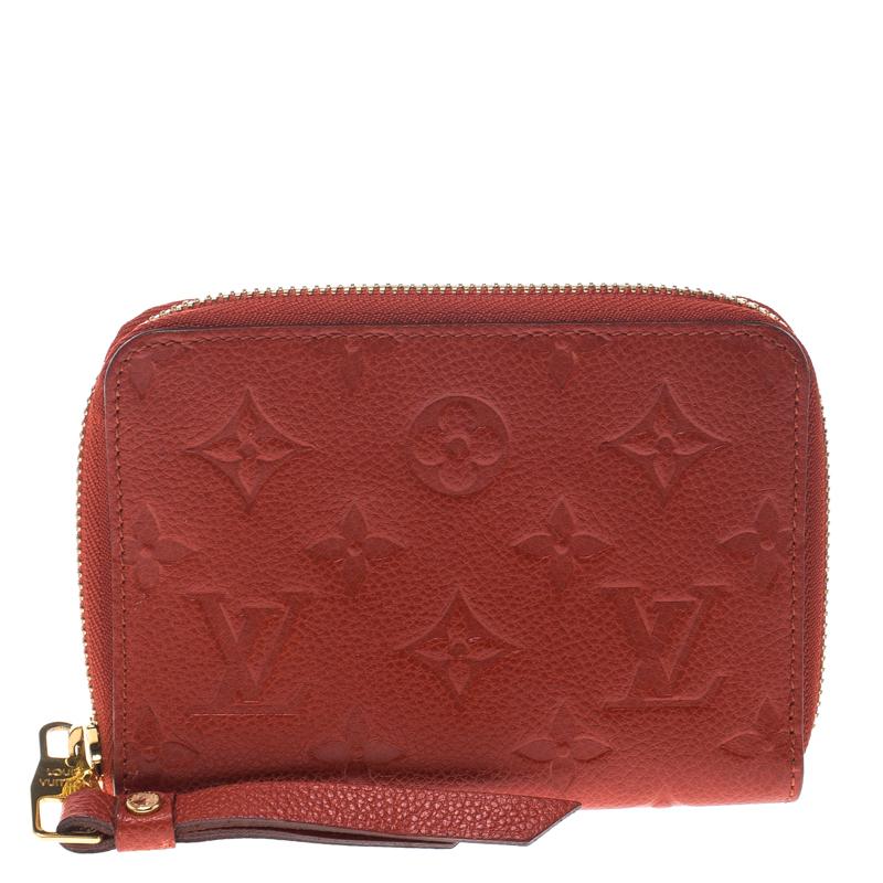 Louis Vuitton Orient Monogram Empreinte Leather Compact Wallet