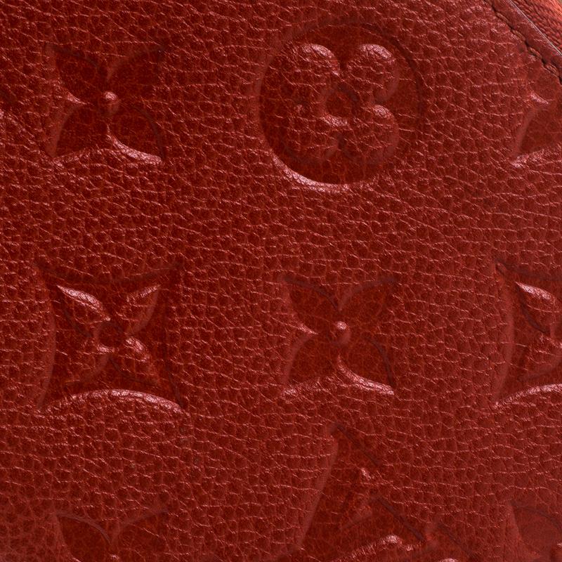 Louis Vuitton Orient Monogram Empreinte Leather Compact Wallet In Excellent Condition In Dubai, Al Qouz 2