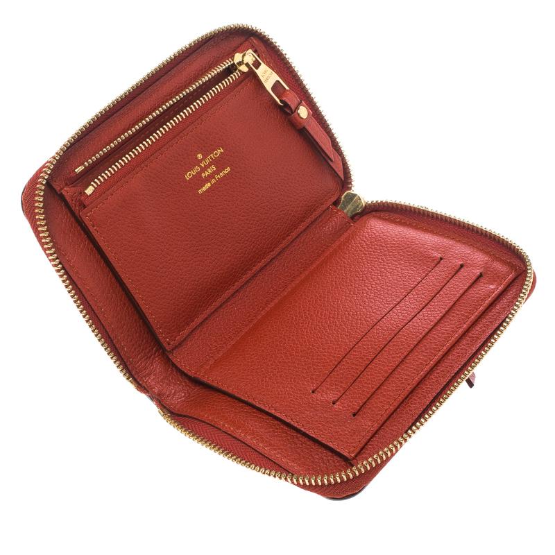 Louis Vuitton Orient Monogram Empreinte Leather Compact Wallet 2