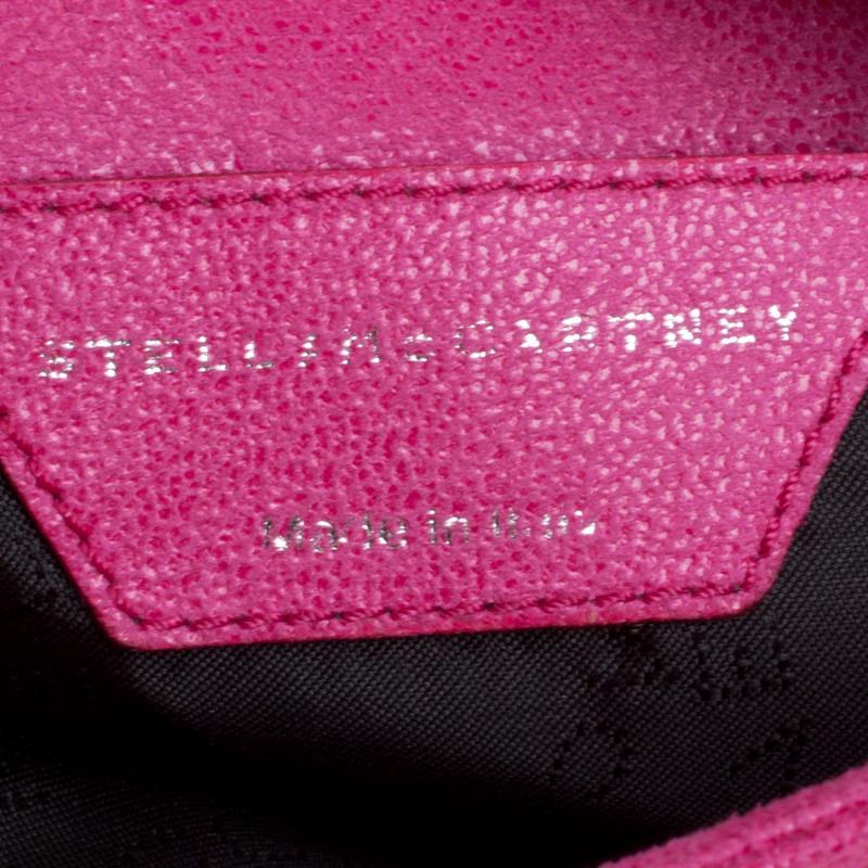 Women's Stella McCartney Pink Faux Leather Embellished Falabella Crossbody Bag