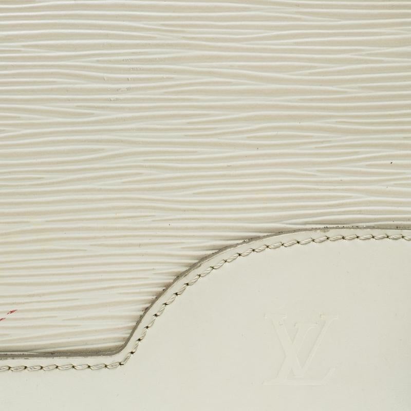 Louis Vuitton Ivory Epi Leather Madeleine PM Bag 1