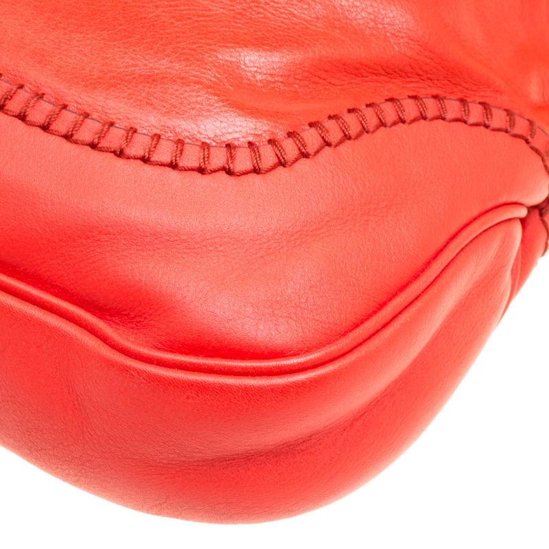 Gucci Orange Leather Medium New Jackie Shoulder Bag 1