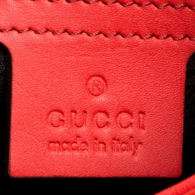 Gucci Orange Leather Medium New Jackie Shoulder Bag 3