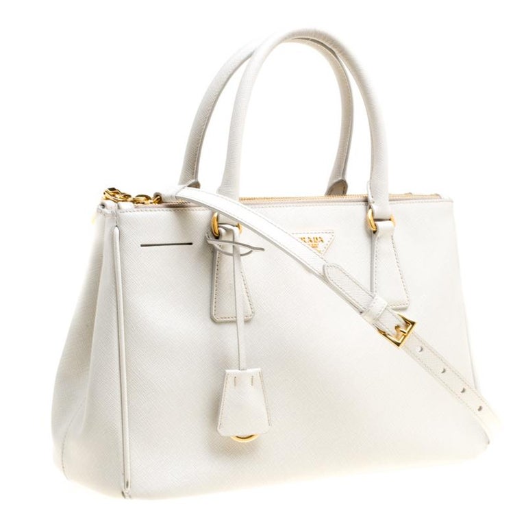prada white saffiano