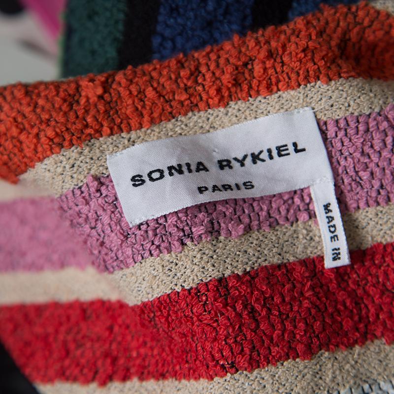sonia rykiel rainbow cropped jacket