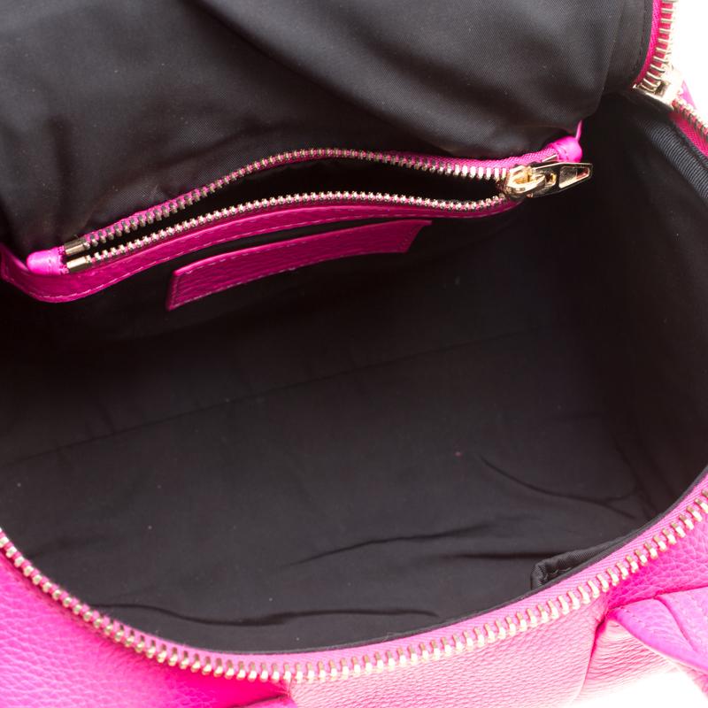Alexander Wang Pink Leather Rocco Top Handle Bag 6