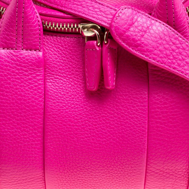 Alexander Wang Pink Leather Rocco Top Handle Bag 5