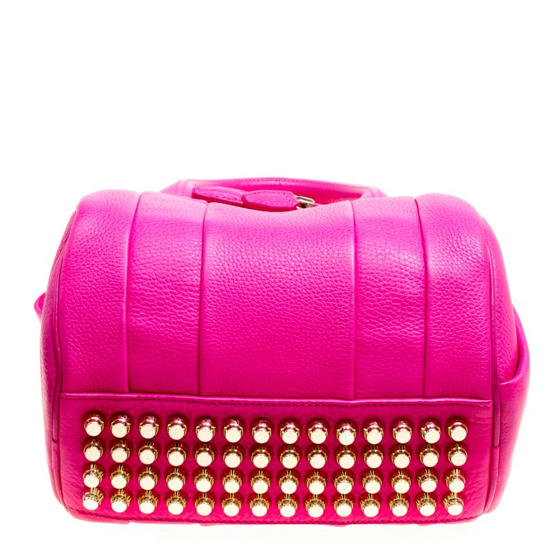 Alexander Wang Pink Leather Rocco Top Handle Bag 1