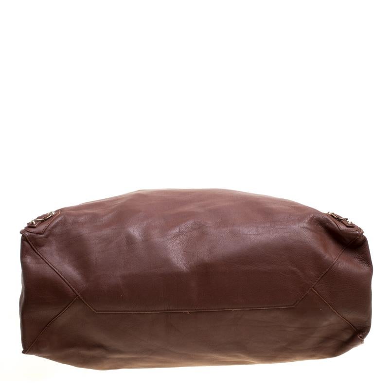 Balenciaga Brown Leather Papier A3 Tote 6