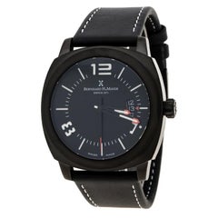 Bernhard H Mayer Black Stainless Steel IL Nero Men's Wristwatch 44 mm