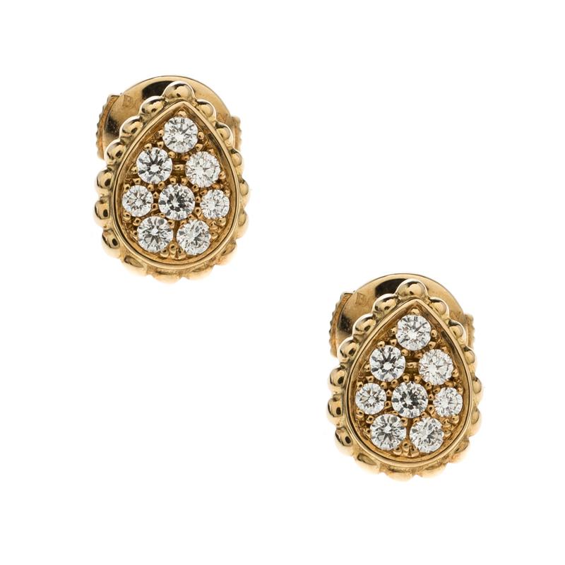 serpent bohème ear studs s motif