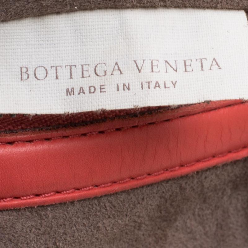  Veneta Magma Plume Leather Duffle Bag 5