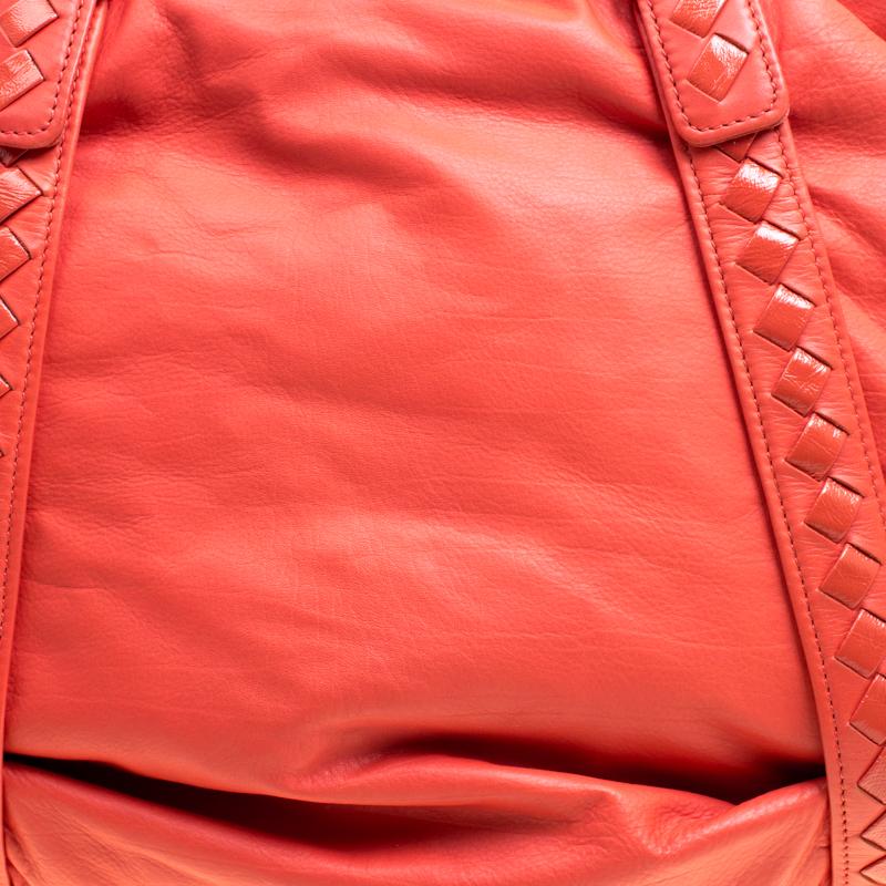  Veneta Magma Plume Leather Duffle Bag 1