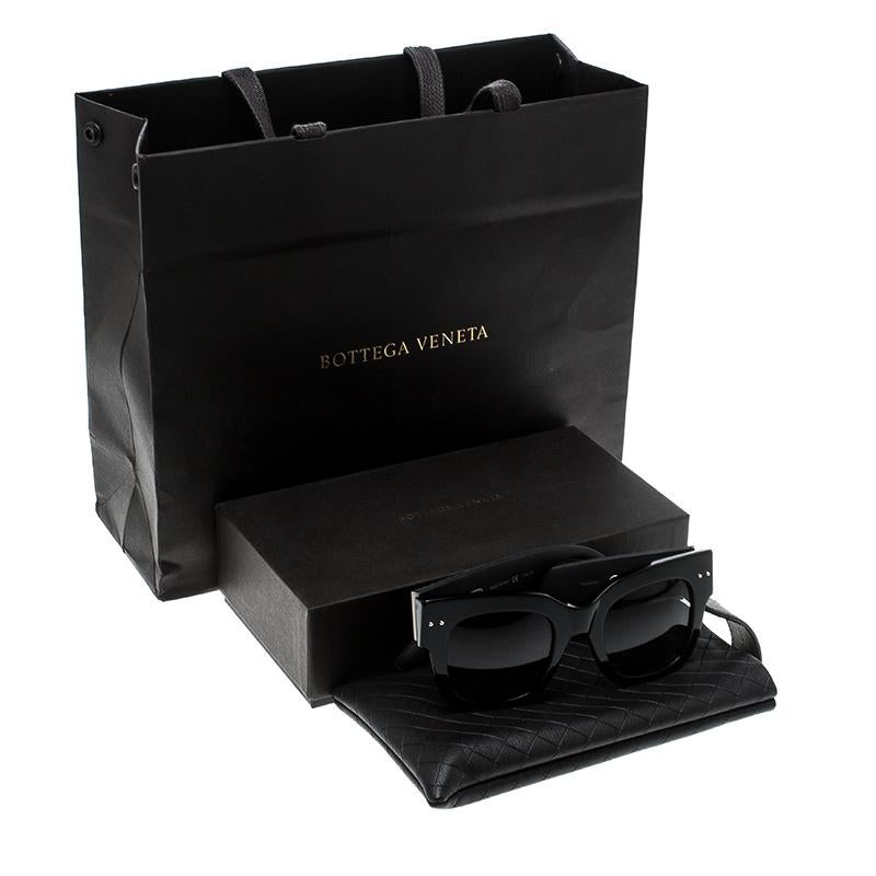 Bottega Veneta Black BV0007S Wayfarer Sunglasses 3