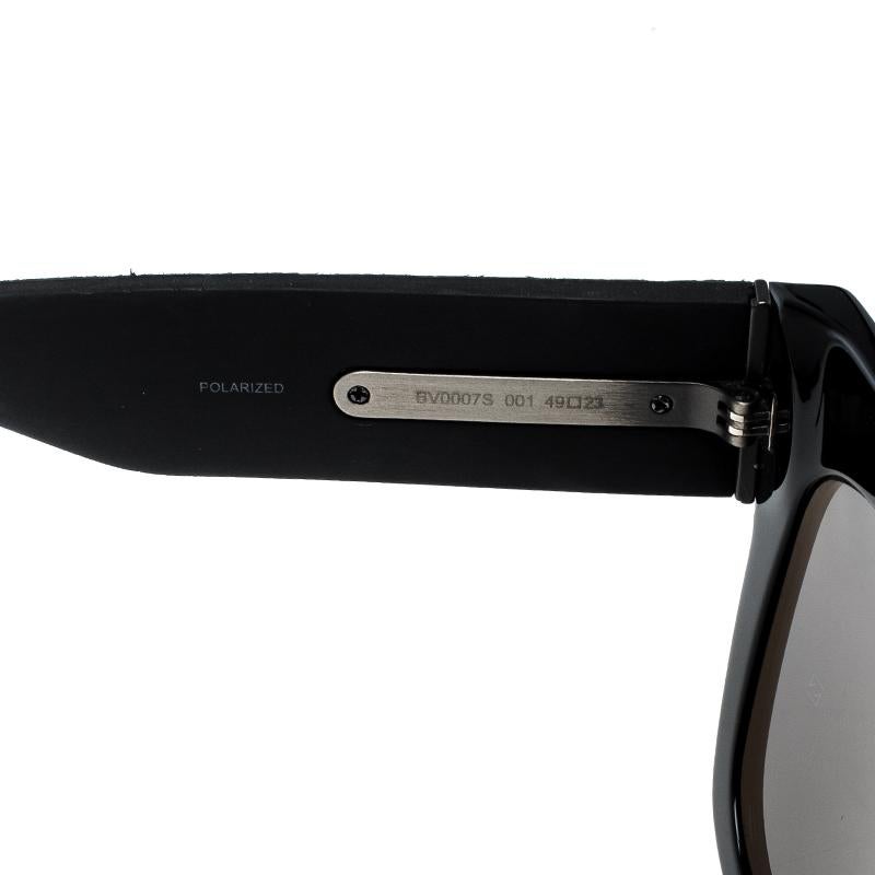 Women's Bottega Veneta Black BV0007S Wayfarer Sunglasses