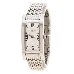 Silver Stainless Steel Miss Balmain 2191 Women's Wristwatch 18 mm