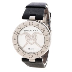 Bvlgari MOP Edelstahl B.Zero1 Damenarmbanduhr 35MM