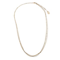Cartier Trinity 18K Three Tone Gold Multi Chain Necklace