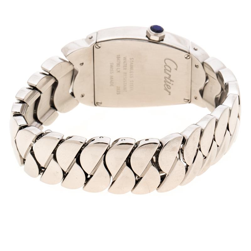 Cartier Cream Stainless Steel La Doña 2835 Women's Wristwatch 28 mm 1
