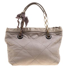 Vintage Lanvin Handbags And Purses 64 For At 1stdibs Lanvin Grey Leather Amalia Cabas Tote