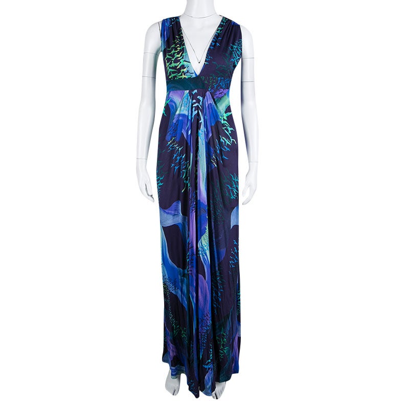 matthew williamson gold wrap dress