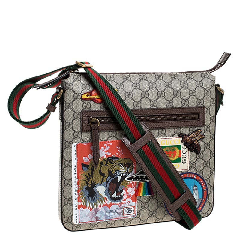 gucci tiger man bag