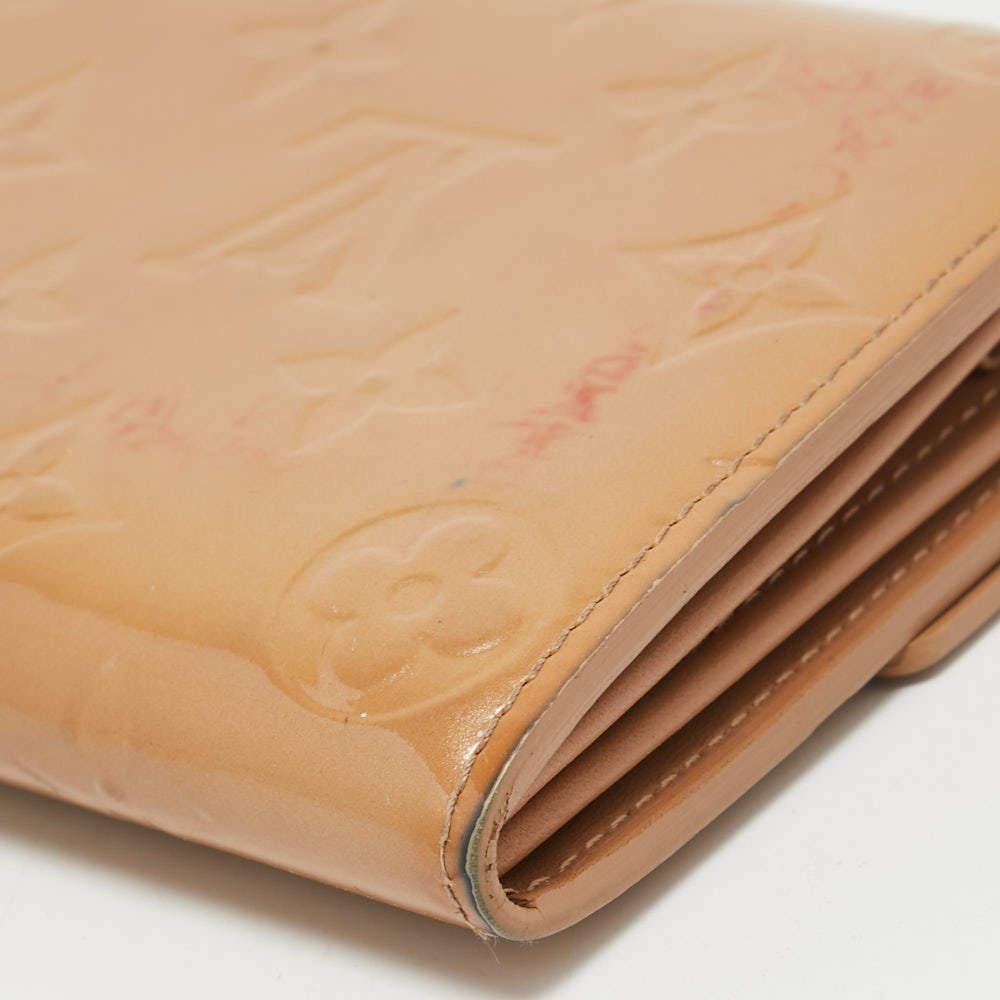 De las mujeres Cartera Louis Vuitton Noisette Monogram Vernis Sarah en venta