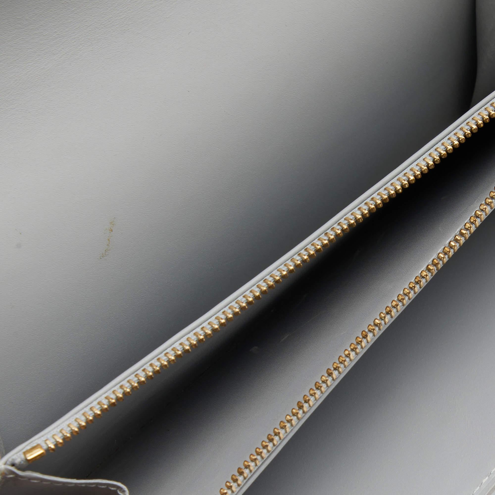 Donna Portafoglio Louis Vuitton Silver Monogram Vernis Sarah in vendita