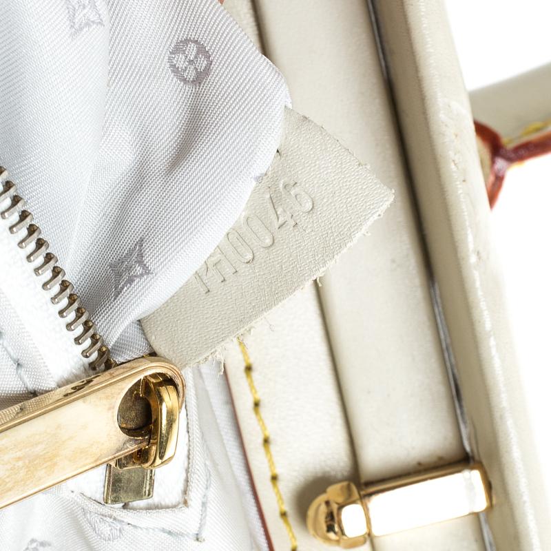 Louis Vuitton White Suhali Leather L'Ingenieux PM Bag 5