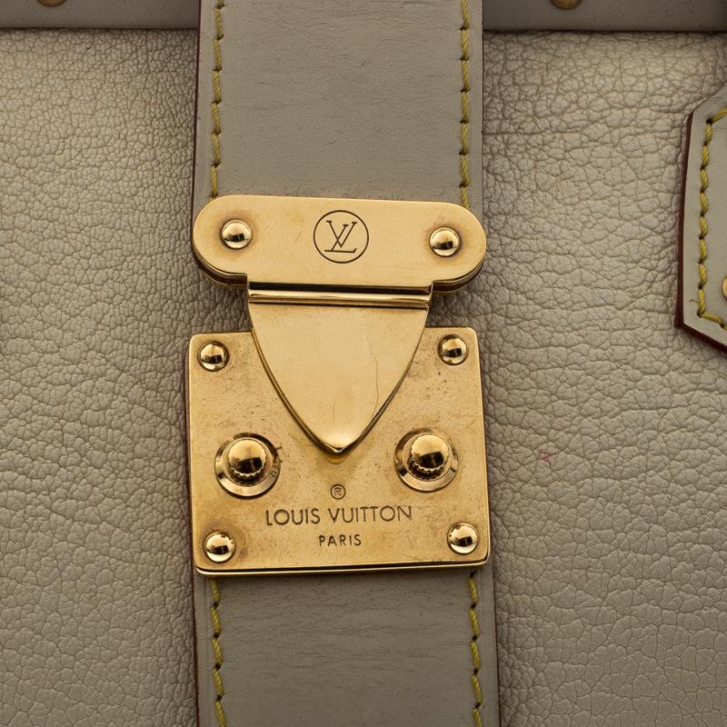 Louis Vuitton White Suhali Leather L'Ingenieux PM Bag 1