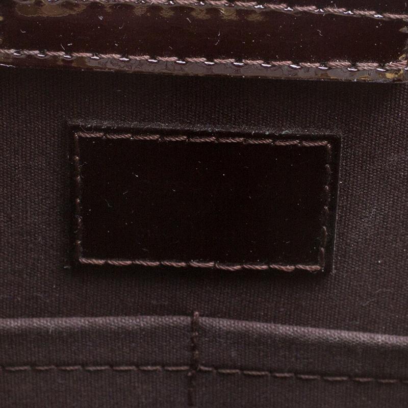Louis Vuitton Amarante Monogram Vernis Deesse GM Bag 4