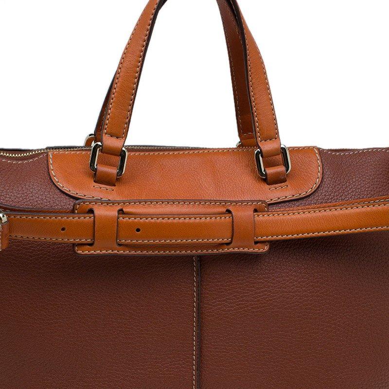 Tod's Two Tone Leather Tote 2
