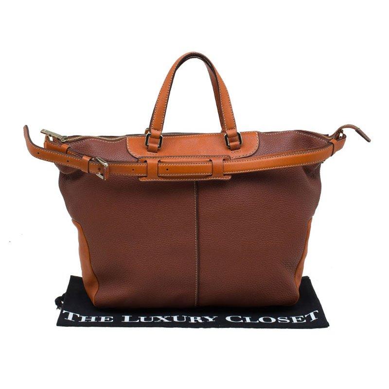 Tod's Two Tone Leather Tote 3