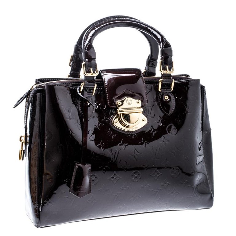 Louis Vuitton Amarante Monogram Vernis Melrose Avenue Bag For Sale at ...